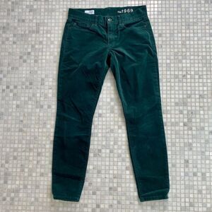 Gap Emerald Green Corduroy Legging Jeans